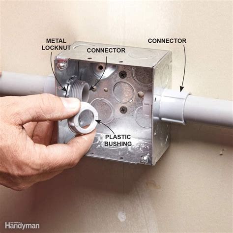 can a junction box hang on coduit without extra support|j box conduit attachment.